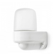 Светильник  НББ 02-60-003 для бани керамика/стекло угловой IP54 E27 max 60Вт 150х110х85 белый  Б0064016  ЭРА