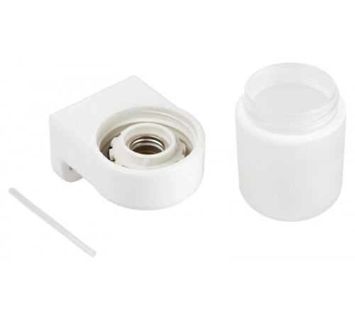 Светильник  НББ 02-60-003 для бани керамика/стекло угловой IP54 E27 max 60Вт 150х110х85 белый  Б0064016  ЭРА