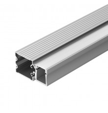 Профиль с экраном ALU-BASE-WH28-2000 ANOD+FROST  015460  Arlight