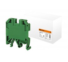 Зажим наборный ЗНИ-6мм2 (JXB50А) зеленый  SQ0803-0103  TDM