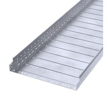 Лоток перфорированный Профи INOX (AISI 316) 600х100x3000 (1,0 мм) (6 м/уп)  PR16.13508  Промрукав