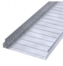 Лоток перфорированный Профи INOX (AISI 316) 600х100x3000 (1,0 мм) (6 м/уп)  PR16.13508  Промрукав