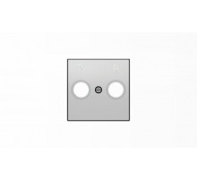 Накладка для TV-R розетки, серия SKY, цвет серебристый алюминий2CLA855000A1301 ABB