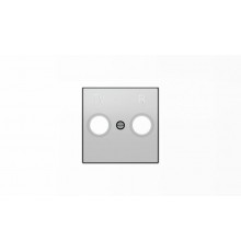 Накладка для TV-R розетки, серия SKY, цвет серебристый алюминий2CLA855000A1301 ABB