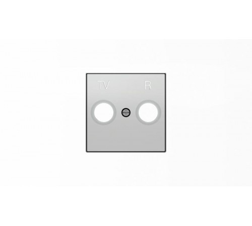 Накладка для TV-R розетки, серия SKY, цвет серебристый алюминий2CLA855000A1301 ABB