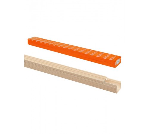 Кабель-канал 12х12 (2 м = 1 шт) "ЭКО" 3D сосна  SQ0402-2301  TDM