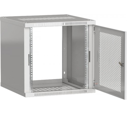 Шкаф LINEA WE 18U 600х600мм дверь перфорированная серый  LWE3-18U66-PF  ITK