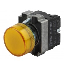 Индикатор LAY5-BU65 желтого цвета d22мм (20/200/8000)  Б0045622  ЭРА