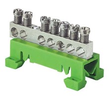 Колодка распред., син. din 3 (7 винтов х 10мм.кв.)  1SNA356100R1500  TE