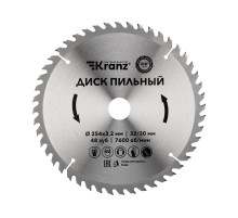 Диск пильный 254 мм х 48 зуб х 32/30 мм  KR-92-0130  Kranz