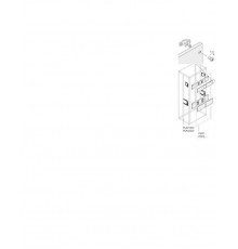 Комплект T5 3P FIXпов.р.(400/630A)W600мм1STQ007851A0000  ABB