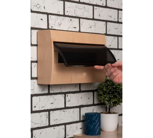 Щит распределительный навесной ЩРН-П-18 светлое дерево IP41 EKF PROxima  pb40-n-18-light  EKF