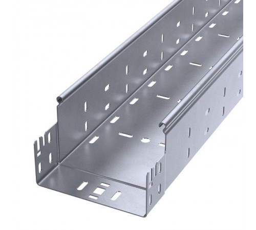 Лоток перфорированный Профи INOX (AISI 316) 150х100x6000 (1,0 мм) (12 м/уп)  PR16.13514  Промрукав