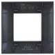 SKANDY Рамка 1-местная SK-F01G графит  SK-M12-K53  IEK
