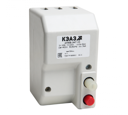 Выключатель автоматический АП50Б-1М2ТД-50А-10Iн-400AC/220DC-НР230AC/220DC-У3  106398  КЭАЗ