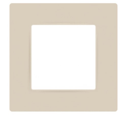 Рамка для розеток и выключателей  Серия 12 12-5201-02 на 1 пост, Классик, слоновая кость  Б0067735  ЭРА