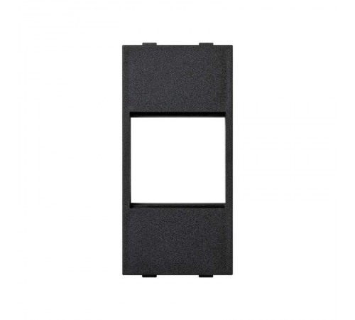 Simon Connect Адаптер для 1 механизма 45х45мм, CIMA-модуль 108х52мм, графит  S74-14  Simon
