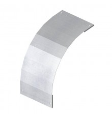 Крышка на угол вертикальный внешний 90 град, 100х600 R300, горячеоцинкованная в комплект. с крепеж. элемент. и соединит. пластин  LKO1360KHDZ  DKC