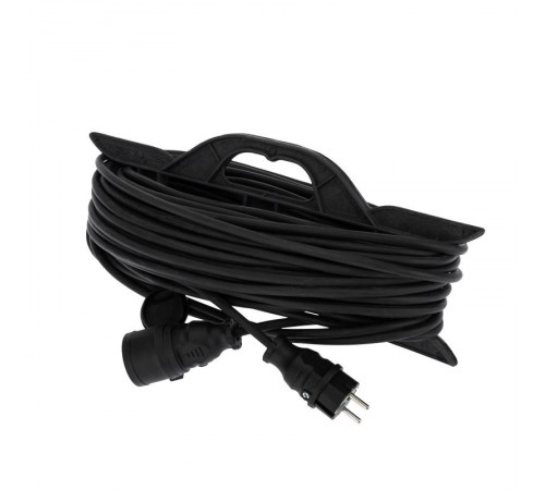 Удлинитель-шнур на рамке КГ 3х1.5, 20 м, морозостойкий, с/з, 16 А, 3500 Вт, IP44 (Сделано в России)  11-7078  REXANT