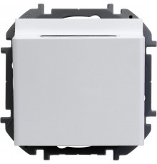Inspiria Белый Выключатель карточный для гостиничных номеров С/У без рамки  673800  Legrand