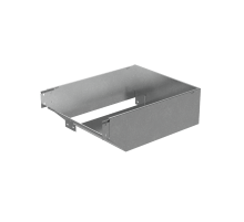 Угол вертикальный внешний L 100х500 мм с разворотом трассы на 90 град "ПЛЮС"  VLPDplus90-100-500-L  КМ-профиль