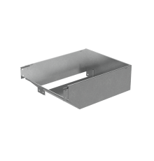 Угол вертикальный внешний L 100х500 мм с разворотом трассы на 90 град "ПЛЮС"  VLPDplus90-100-500-L  КМ-профиль