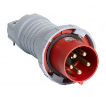 Вилка кабельная 263P6W, 63А, 2P+E, IP67, 6ч  2CMA166776R1000  ABB