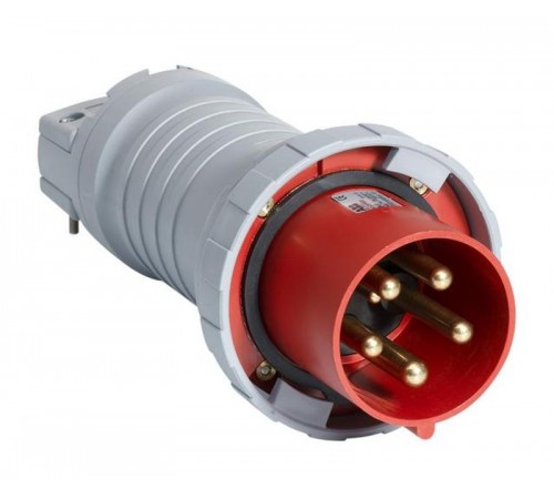 Вилка кабельная 263P6W, 63А, 2P+E, IP67, 6ч  2CMA166776R1000  ABB