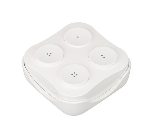 INTELLIGENT ARLIGHT Панель TUYA-228-4-RF-WH-SUF (kinetic, 433MHz) (INTELLIGENT ARLIGHT, IP20 Пластик, 3 года)  029698  Arlight