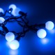 Светодиодная гирлянда ARD-BALL-CLASSIC-D23-20000-BLACK-160LED BLUE (230V, 7W)  025629  Arlight