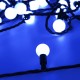 Светодиодная гирлянда ARD-BALL-CLASSIC-D23-10000-BLACK-80LED BLUE (230V, 3.5W)  025600  Arlight