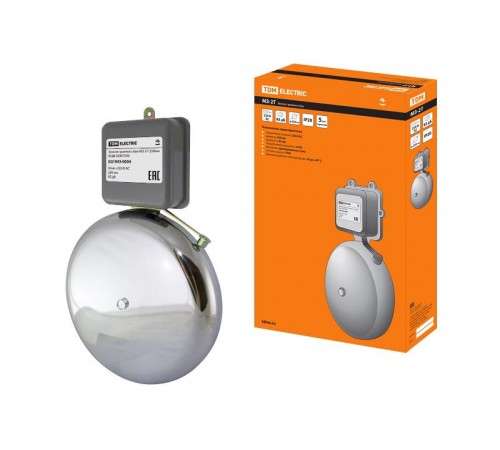 Звонок громкого боя МЗ-2Т-250мм 85дБ 220В  SQ1903-0004  TDM