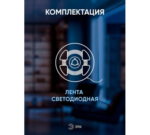 Лента светодиодная LS2835-4,8-60-12-6500К-IP20-2year-5m  Б0044110  ЭРА