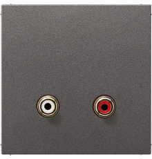 2x Cinch Audio (RCA) MAAL1021AN Jung