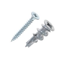 Анкер (дюбель) DRIVA METAL с шурупом (10 шт) - пакет Tech- Krep ( 0,07461 кг)  142472  Tech-KREP