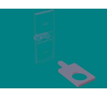 Защитная крышка кпонок управления PBC с блокировкой навесным замком I/O D=7mm E2.2..E6.2  1SDA073860R1  ABB