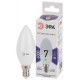 Лампа светодиодная LED 7Вт Е14 6000К smd B35-7W-860-E14  Б0031400  ЭРА