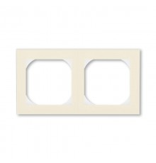 ABB Levit Слоновая кость / белый Рамка двойная 55х55 для механизмов BJE  3901H-A05520 17  2CHH015520A4017  ABB