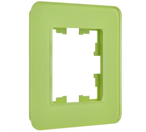 BRITE Рамка 1-ая РУ-1-2-Бр стекло эко грин RE  BR-M12-G-41-K06  IEK