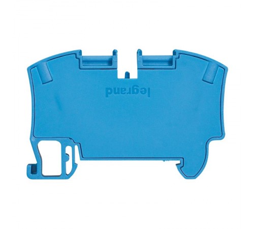 Пружинная клемма Viking 3 - однополюсная - 1 вход/1 выход - шаг 8 мм - синий  037202  Legrand