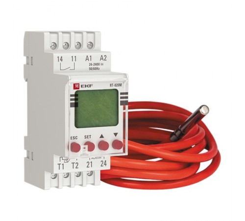 Реле температуры с дисплеем RT-820M (-25....+130 С) EKF PROxima  RT-820M  EKF