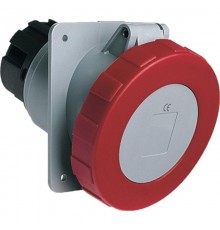 Розетка панельная с угловым унифицированным фланцем 463RAU6W, 63A, 3P+N+E, IP67, 6ч  2CMA167464R1000  ABB