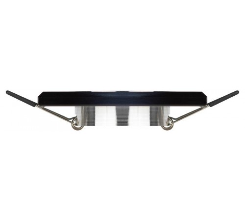 Светильник точечный встраиваемый под лампу DK8 50Вт MR16 хром/черный  C0043792  ЭРА