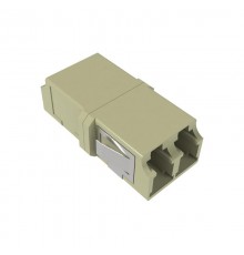 Адаптер LC/UPC-Duplex TOP, Senior/Senior, SC-footprint, ОМ2, бежевый  RNFA50DLC  DKC
