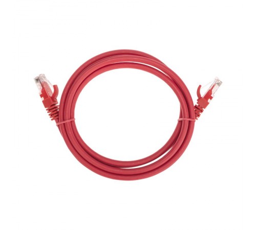 Патч-корд U/UTP CAT 6, RJ45-RJ45, 26AWG, LSZH, красный, 1.5м REXANT  02-0293-105  REXANT