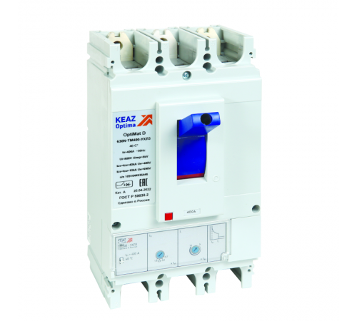 Выключатель автоматический OptiMat D630N-TM320-УХЛ3  291465  КЭАЗ