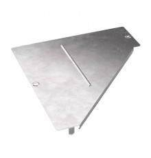 Крышка переходника левого Стандарт 500х150  PR16.10831  Промрукав