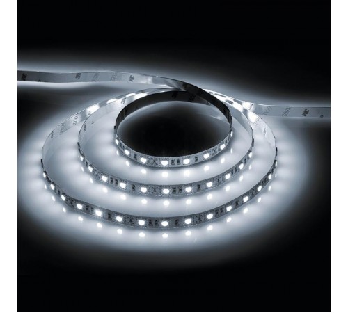 Лента светодиодная, 60SMD(5050)/m 14.4W/m 12V 5m 4000К, LS606  41447  FERON