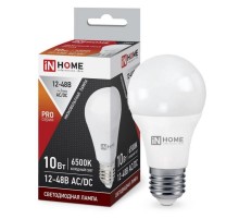 Лампа сд низковольтная LED-MO-PRO 10Вт 12-48В Е27 6500К 900Лм  4690612038056  IN HOME