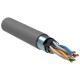 Кабель связи витая пара F/UTP, кат.6 4x2х23AWG solid, PVC, 305м, серый  LC1-C604-311  ITK